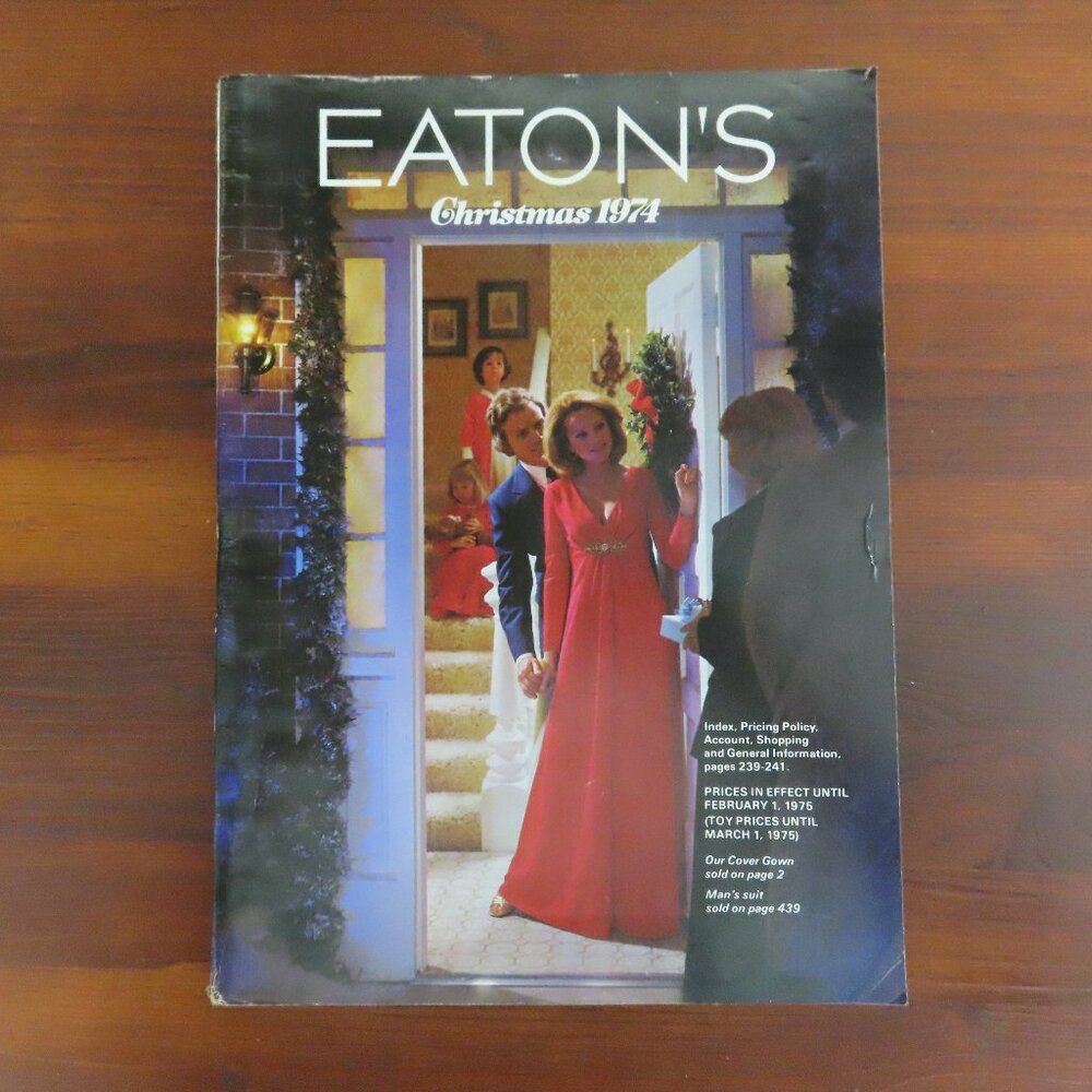 Eaton's of Canada Christmas 1974 Catalog